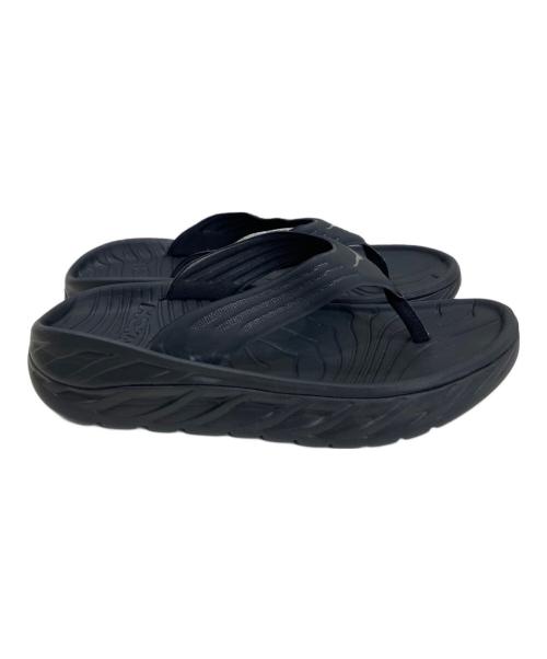 HOKAONEONE（ホカオネオネ）HOKAONEONE (ホカオネオネ) ORA RECOVERY FLIP ブラック サイズ:M7　W8の古着・服飾アイテム