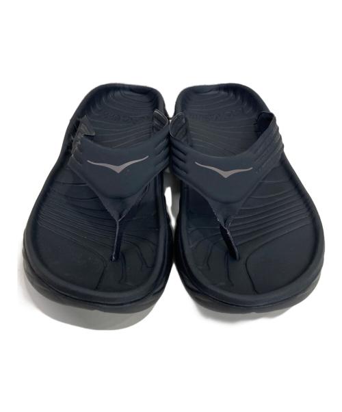 HOKAONEONE（ホカオネオネ）HOKAONEONE (ホカオネオネ) ORA RECOVERY FLIP ブラック サイズ:M7　W8の古着・服飾アイテム