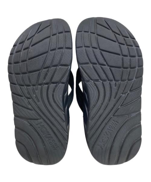 HOKAONEONE（ホカオネオネ）HOKAONEONE (ホカオネオネ) ORA RECOVERY FLIP ブラック サイズ:M7　W8の古着・服飾アイテム
