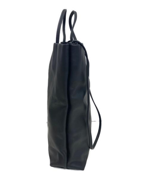 SLOW&CO（スロウアンドコー）SLOW&CO (スロウアンドコー) NEW SAUVAGE 2WAY TOTE BAG ブラックの古着・服飾アイテム