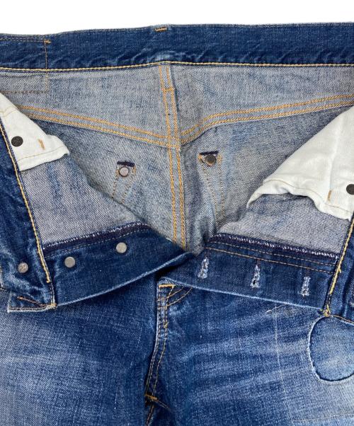 Denim & Supply Ralph Lauren（デニム＆サプライ ラルフローレン）Denim & Supply Ralph Lauren (デニム＆サプライ ラルフローレン) リペア加工デニムパンツ ブルー サイズ:W34/L32の古着・服飾アイテム