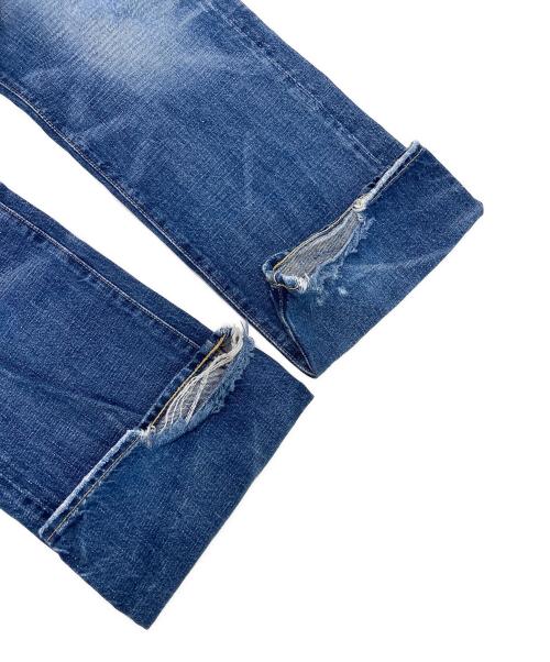 Denim & Supply Ralph Lauren（デニム＆サプライ ラルフローレン）Denim & Supply Ralph Lauren (デニム＆サプライ ラルフローレン) リペア加工デニムパンツ ブルー サイズ:W34/L32の古着・服飾アイテム