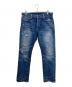 Denim & Supply Ralph Lauren（デニム＆サプライ ラルフローレン）の古着「リペア加工デニムパンツ」｜ブルー