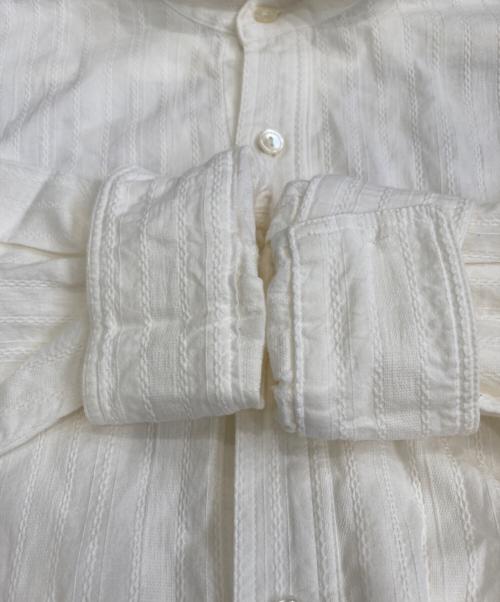 KAGURE（カグレ）KAGURE (カグレ) シャツワンピース ホワイト サイズ:FREEの古着・服飾アイテム