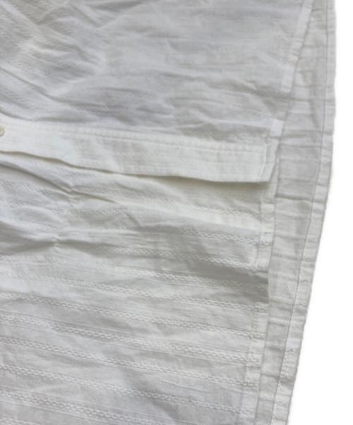 KAGURE（カグレ）KAGURE (カグレ) シャツワンピース ホワイト サイズ:FREEの古着・服飾アイテム
