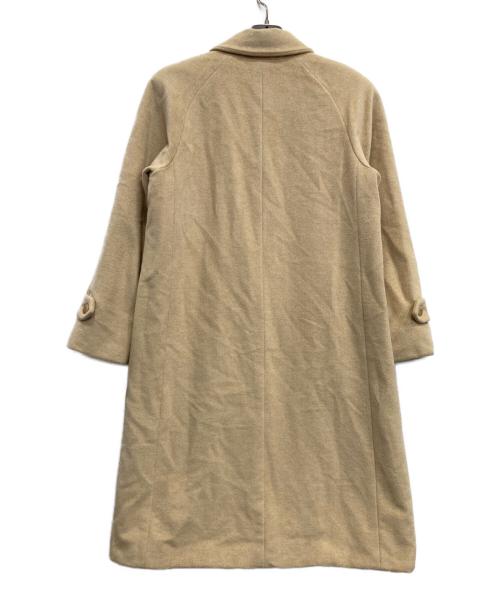 BURBERRY LONDON（バーバリーロンドン）BURBERRY LONDON (バーバリーロンドン) アンゴラコート ベージュ サイズ:Lの古着・服飾アイテム