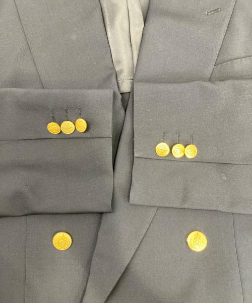 GIVENCHY（ジバンシィ）GIVENCHY (ジバンシィ) 金ボタンダブルブレザー ネイビー サイズ:96-86-170の古着・服飾アイテム
