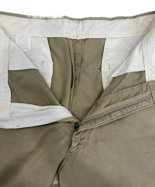 US ARMY（ユーエスアーミー）US ARMY (ユーエスアーミー) チノパン ベージュ サイズ:W32/L33の古着・服飾アイテム