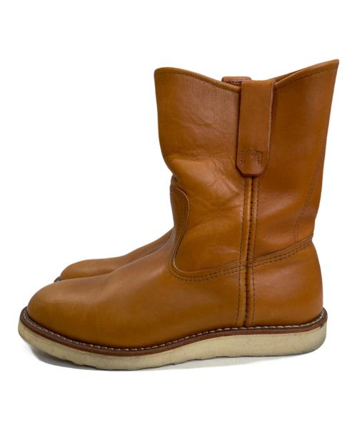 RED WING（レッドウィング）RED WING (レッドウィング) ペコスブーツ ブラウン サイズ:6 1/2Eの古着・服飾アイテム