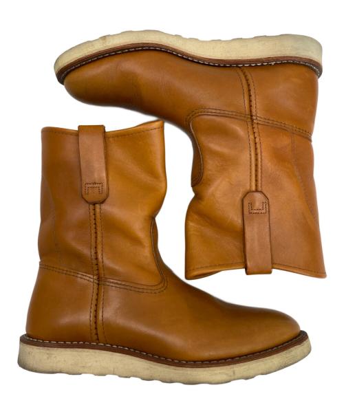 RED WING（レッドウィング）RED WING (レッドウィング) ペコスブーツ ブラウン サイズ:6 1/2Eの古着・服飾アイテム