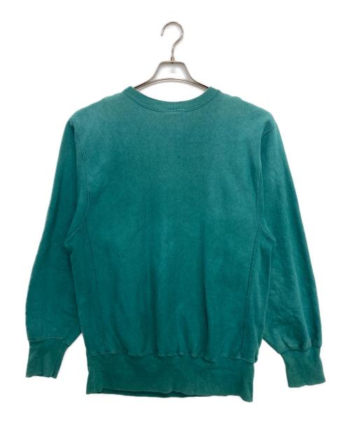 Champion REVERSE WEAVE（チャンピオン リバース ウィーブ）Champion REVERSE WEAVE (チャンピオン リバース ウィーブ) クルーネックスウェット グリーン サイズ:XLの古着・服飾アイテム