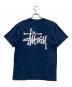 stussy (ステューシー) プリントTシャツ ネイビー サイズ:M：5000円