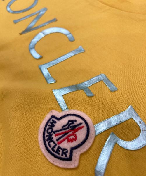 MONCLER（モンクレール）MONCLER (モンクレール) Tシャツ イエロー サイズ:Lの古着・服飾アイテム