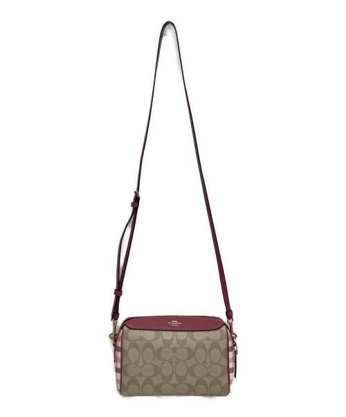 COACH（コーチ）COACH (コーチ) ショルダーバッグ ピンクの古着・服飾アイテム