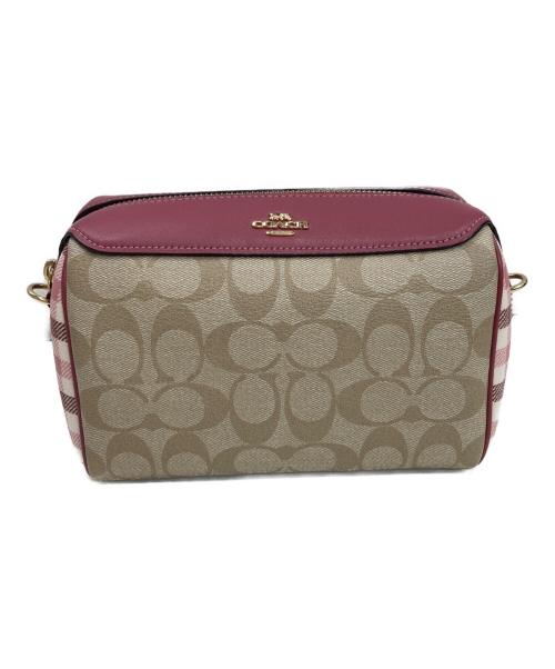 COACH（コーチ）COACH (コーチ) ショルダーバッグ ピンクの古着・服飾アイテム