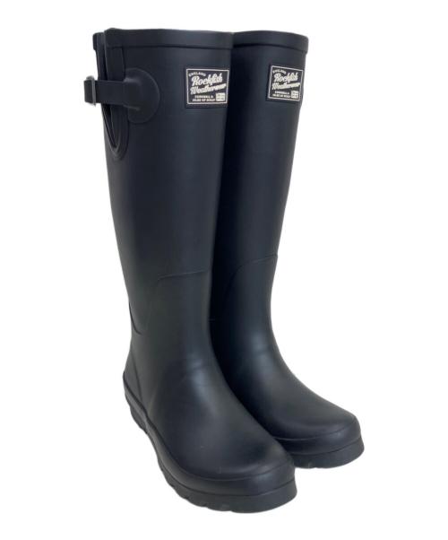 Rockfish Weatherwear（ロックフィッシュウェザーウェア）Rockfish Weatherwear (ロックフィッシュウェザーウェア) レインブーツ ブラック サイズ:37の古着・服飾アイテム