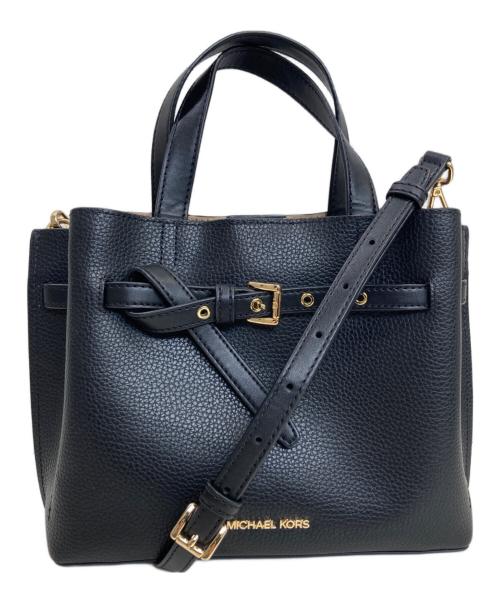 MICHAEL KORS（マイケルコース）MICHAEL KORS (マイケルコース) 2WAYバッグ ブラックの古着・服飾アイテム