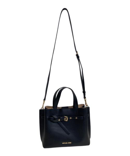 MICHAEL KORS（マイケルコース）MICHAEL KORS (マイケルコース) 2WAYバッグ ブラックの古着・服飾アイテム