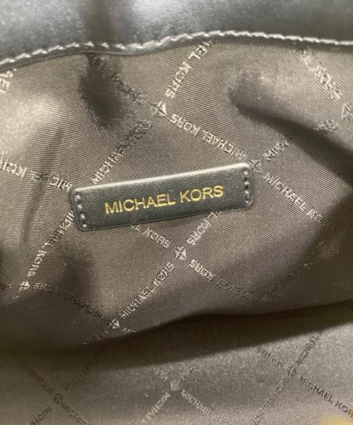 MICHAEL KORS（マイケルコース）MICHAEL KORS (マイケルコース) 2WAYバッグ ブラックの古着・服飾アイテム