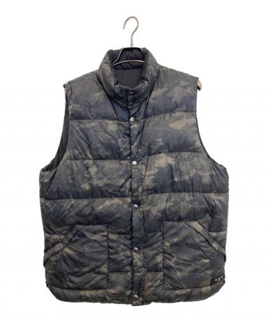 中古・古着通販】TATRAS (タトラス) カモ柄リバーシブルダウンベスト