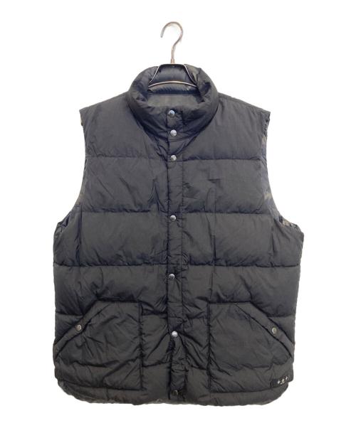 TATRAS（タトラス）TATRAS (タトラス) カモ柄リバーシブルダウンベスト ブラック サイズ:07の古着・服飾アイテム