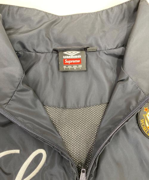UMBRO（アンブロ）UMBRO (アンブロ) Supreme (シュプリーム) Gradient Track Jacket ブラック サイズ:Lの古着・服飾アイテム