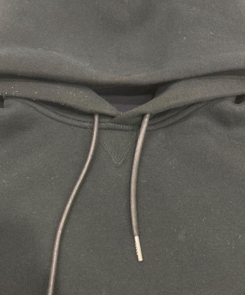 sacai（サカイ）sacai (サカイ) Sponge Sweat x Nylon Twill Hoodie ブラック サイズ:1の古着・服飾アイテム