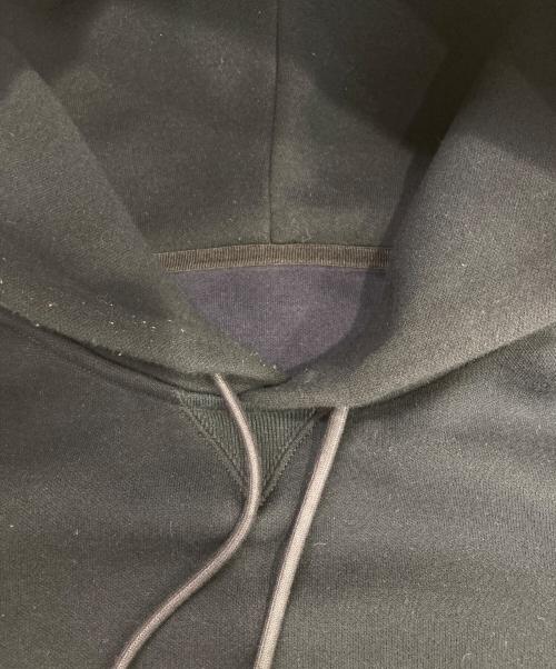 sacai（サカイ）sacai (サカイ) Sponge Sweat x Nylon Twill Hoodie ブラック サイズ:1の古着・服飾アイテム