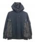 sacai（サカイ）の古着「Sponge Sweat x Nylon Twill Hoodie」｜ブラック