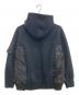 sacai (サカイ) Sponge Sweat x Nylon Twill Hoodie ブラック サイズ:1：30000円