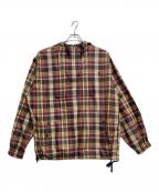 POLO RALPH LAURENポロ・ラルフローレン）の古着「アノラックパーカー」｜ベージュ×レッド