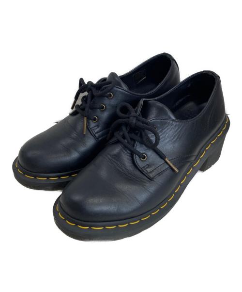 Dr.Martens（ドクターマーチン）Dr.Martens (ドクターマーチン) 3ホールヒールドレスシューズ ブラック サイズ:38の古着・服飾アイテム