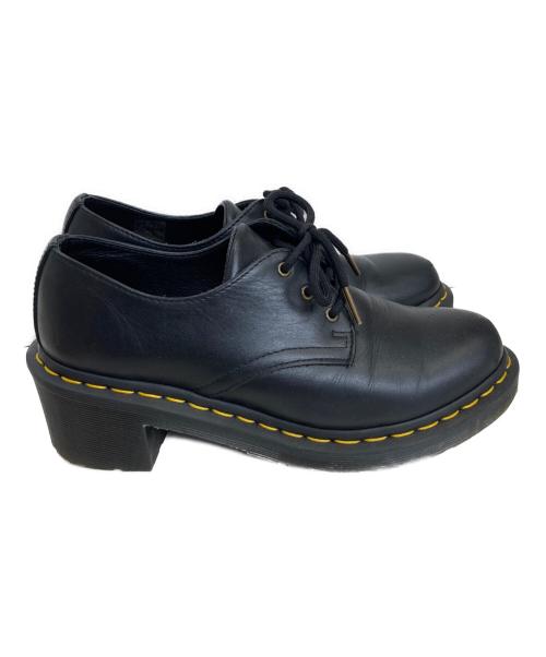 Dr.Martens（ドクターマーチン）Dr.Martens (ドクターマーチン) 3ホールヒールドレスシューズ ブラック サイズ:38の古着・服飾アイテム