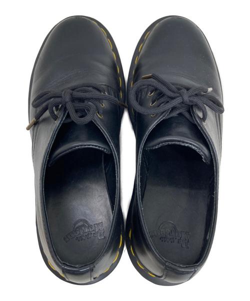 Dr.Martens（ドクターマーチン）Dr.Martens (ドクターマーチン) 3ホールヒールドレスシューズ ブラック サイズ:38の古着・服飾アイテム
