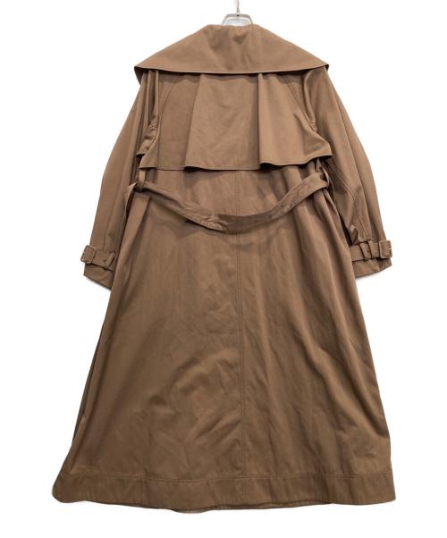 HER LIP TO（ハーリップトゥ）Her lip to (ハーリップトゥ) Grace Long Trench Coat ブラウン サイズ:Sの古着・服飾アイテム