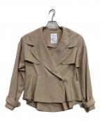 HER LIP TOハーリップトゥ）の古着「Everyday Belted Trench Jacket」｜ピンク