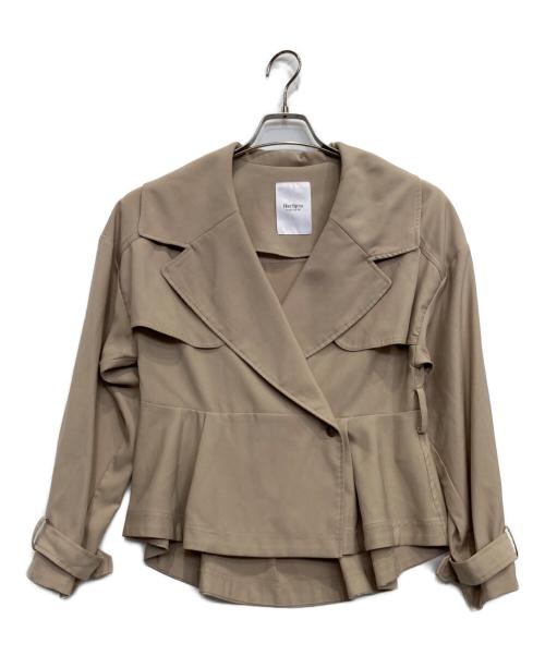 HER LIP TO（ハーリップトゥ）Her lip to (ハーリップトゥ) Everyday Belted Trench Jacket ピンク サイズ:Sの古着・服飾アイテム