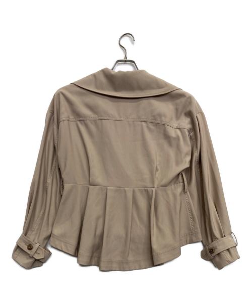 HER LIP TO（ハーリップトゥ）Her lip to (ハーリップトゥ) Everyday Belted Trench Jacket ピンク サイズ:Sの古着・服飾アイテム