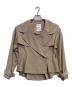 Her lip to（ハーリップトゥ）の古着「Everyday Belted Trench Jacket」｜ピンク