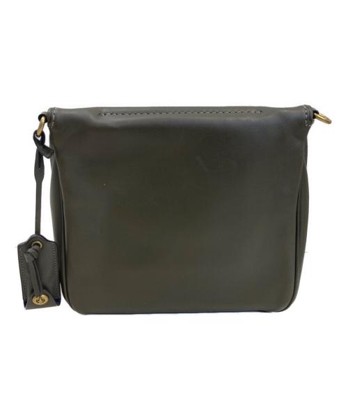COACH（コーチ）COACH (コーチ) がま口ショルダーバッグ ブラウンの古着・服飾アイテム
