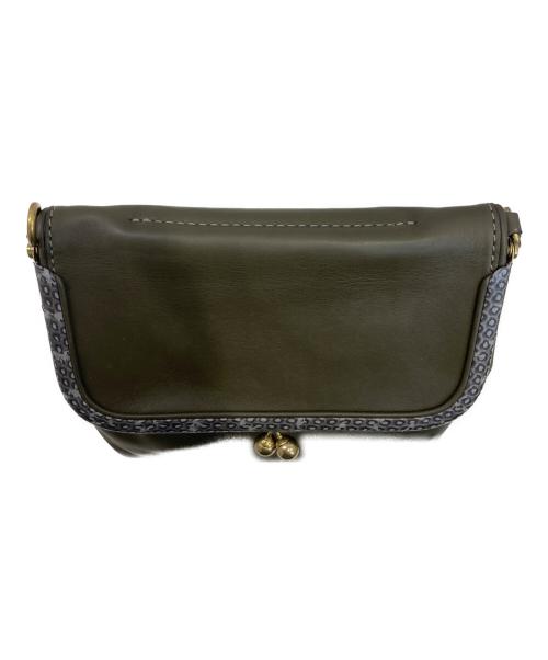 COACH（コーチ）COACH (コーチ) がま口ショルダーバッグ ブラウンの古着・服飾アイテム