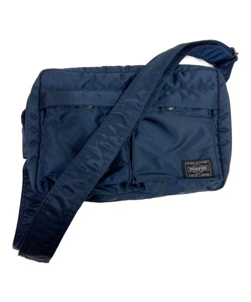 PORTER（ポーター）PORTER (ポーター) SHOULDER BAG(S) ネイビーの古着・服飾アイテム