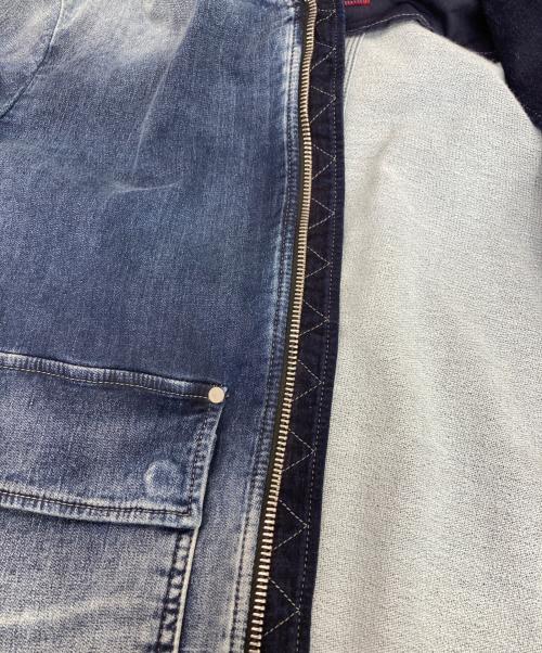 DIESEL（ディーゼル）DIESEL (ディーゼル) デニムジップパーカー インディゴ サイズ:Sの古着・服飾アイテム