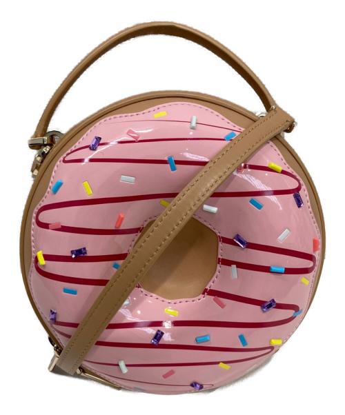 Kate Spade（ケイトスペード）Kate Spade (ケイトスペード) コーヒーブレイク 3D ドーナッツ クロスボディ ピンク×ベージュの古着・服飾アイテム