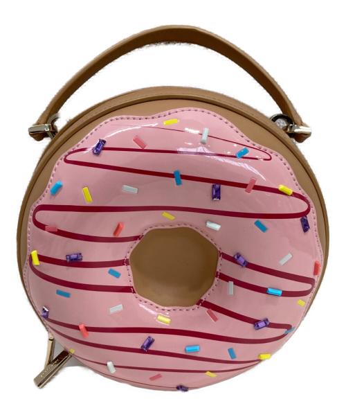 Kate Spade（ケイトスペード）Kate Spade (ケイトスペード) コーヒーブレイク 3D ドーナッツ クロスボディ ピンク×ベージュの古着・服飾アイテム