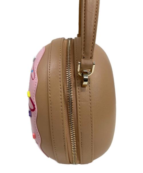 Kate Spade（ケイトスペード）Kate Spade (ケイトスペード) コーヒーブレイク 3D ドーナッツ クロスボディ ピンク×ベージュの古着・服飾アイテム