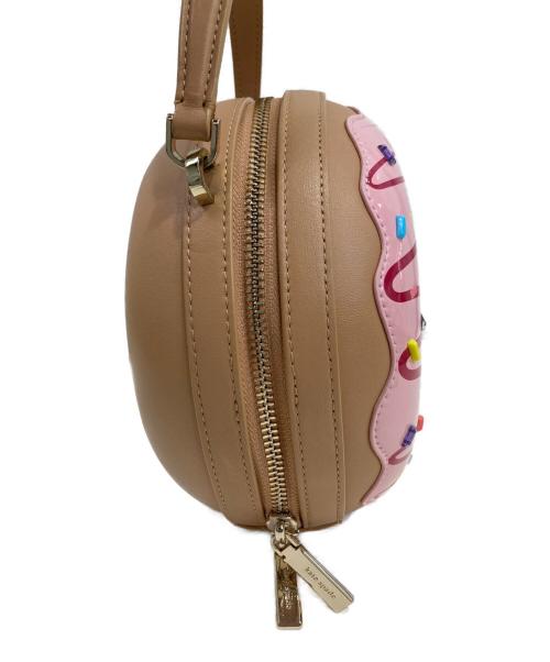 Kate Spade（ケイトスペード）Kate Spade (ケイトスペード) コーヒーブレイク 3D ドーナッツ クロスボディ ピンク×ベージュの古着・服飾アイテム