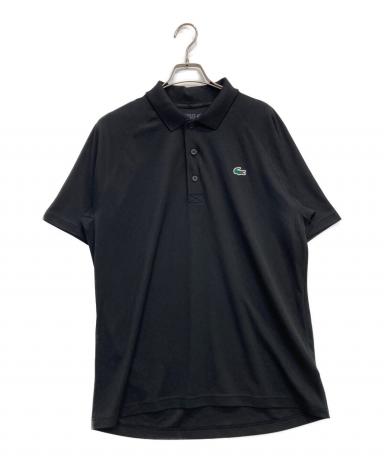 中古・古着通販】LACOSTE (ラコステ) ポロシャツ ブラック サイズ:L