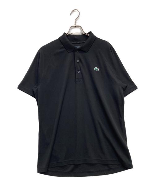 LACOSTE（ラコステ）LACOSTE (ラコステ) ポロシャツ ブラック サイズ:Lの古着・服飾アイテム