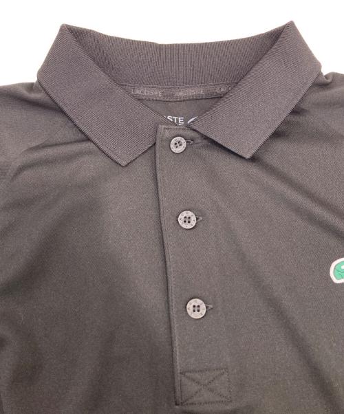 LACOSTE（ラコステ）LACOSTE (ラコステ) ポロシャツ ブラック サイズ:Lの古着・服飾アイテム